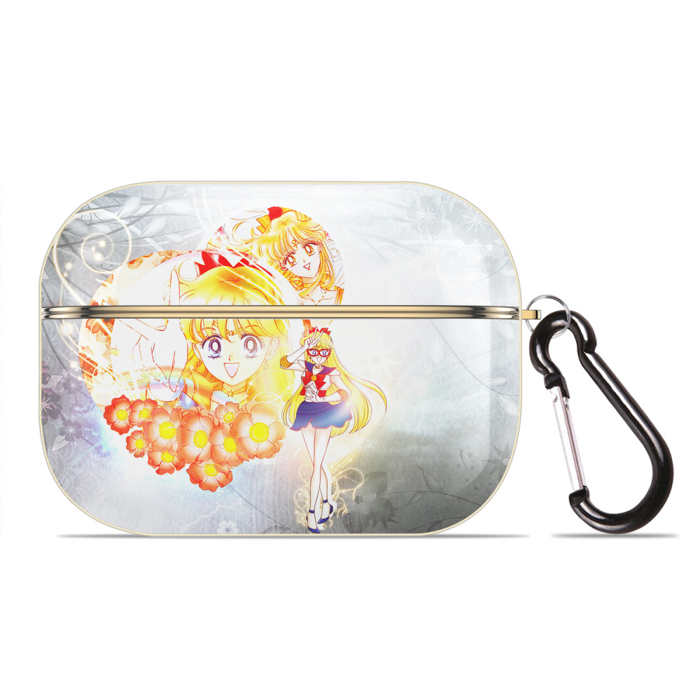 （画像用） 美少女戦士セーラームーン Sailor Moon 【AirPods Pro用】ハードシェル保護ケース｜耐衝撃・防指紋・カラビナ付き商品仕様