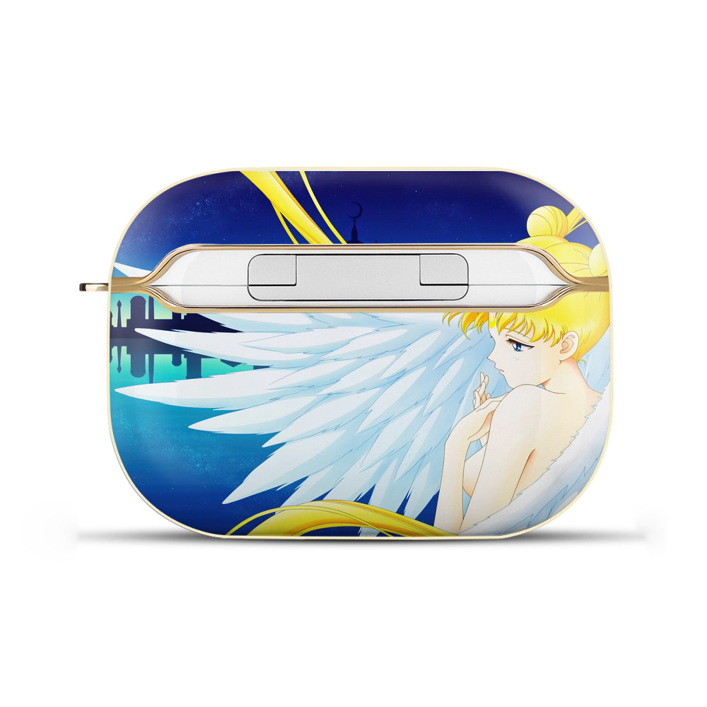 （画像用） 美少女戦士セーラームーン Sailor Moon 【AirPods Pro用】ハードシェル保護ケース｜耐衝撃・防指紋・カラビナ付き商品仕様