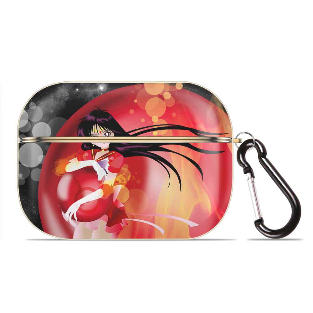 （画像用） 美少女戦士セーラームーン Sailor Moon 【AirPods Pro用】ハードシェル保護ケース｜耐衝撃・防指紋・カラビナ付き商品仕様
