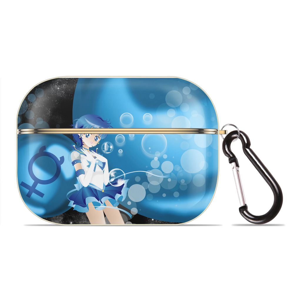 （画像用） 美少女戦士セーラームーン Sailor Moon 【AirPods Pro用】ハードシェル保護ケース｜耐衝撃・防指紋・カラビナ付き商品仕様