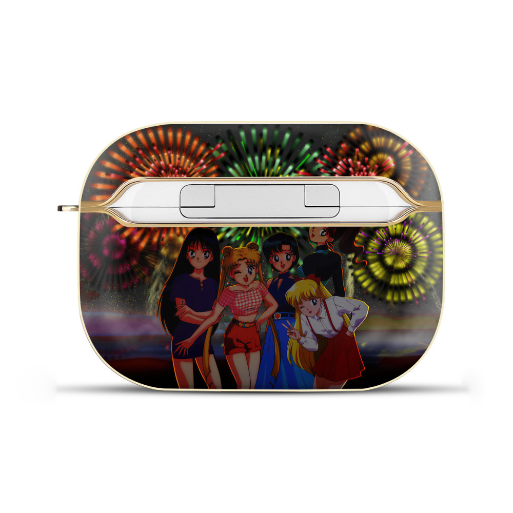（画像用） 美少女戦士セーラームーン Sailor Moon 【AirPods Pro用】ハードシェル保護ケース｜耐衝撃・防指紋・カラビナ付き商品仕様