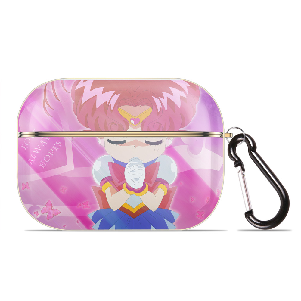 （画像用） 美少女戦士セーラームーン Sailor Moon 【AirPods Pro用】ハードシェル保護ケース｜耐衝撃・防指紋・カラビナ付き商品仕様