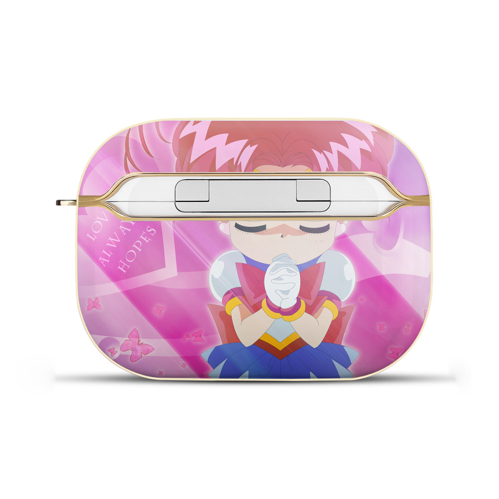 （画像用） 美少女戦士セーラームーン Sailor Moon 【AirPods Pro用】ハードシェル保護ケース｜耐衝撃・防指紋・カラビナ付き商品仕様