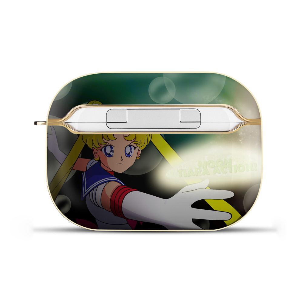 （画像用） 美少女戦士セーラームーン Sailor Moon 【AirPods Pro用】ハードシェル保護ケース｜耐衝撃・防指紋・カラビナ付き商品仕様