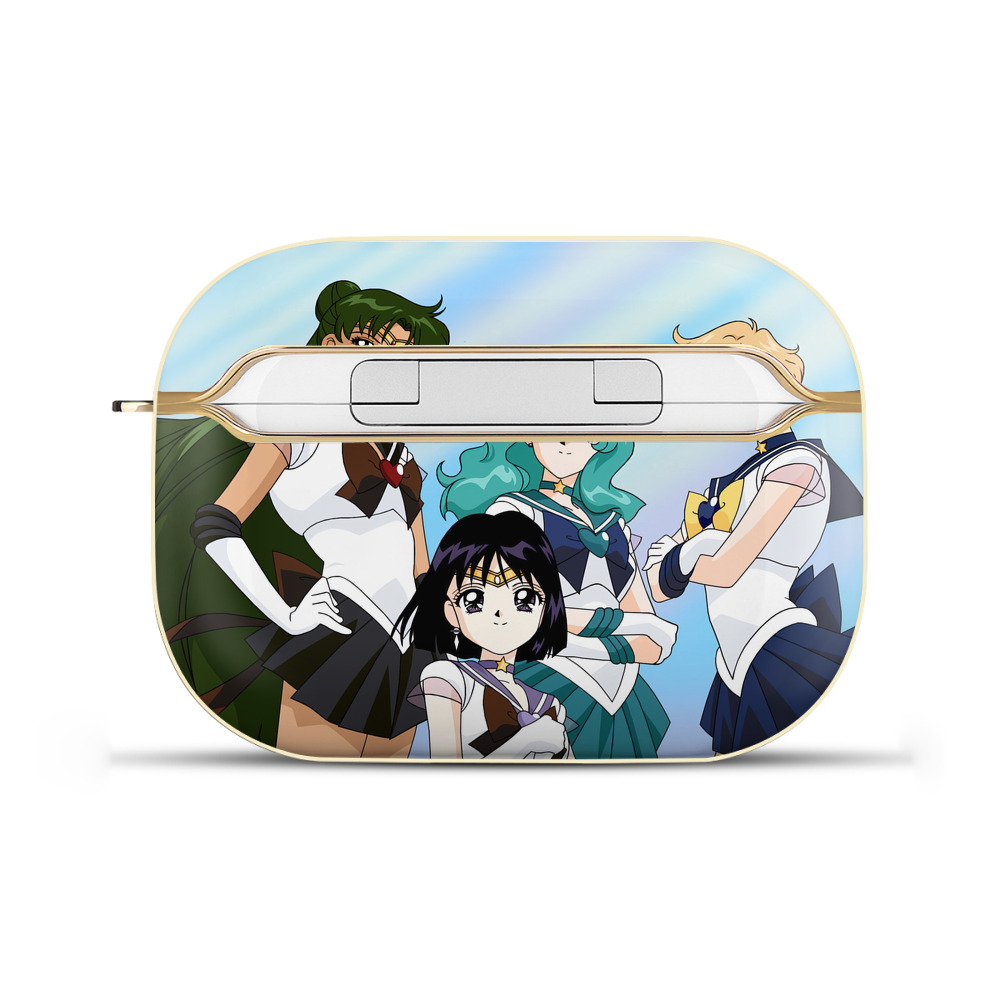 （画像用） 美少女戦士セーラームーン Sailor Moon 【AirPods Pro用】ハードシェル保護ケース｜耐衝撃・防指紋・カラビナ付き商品仕様