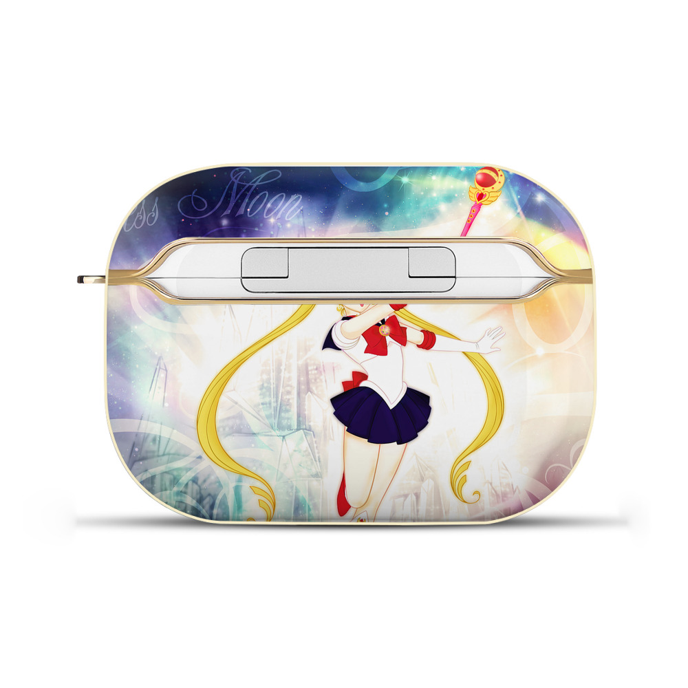 （画像用） 美少女戦士セーラームーン Sailor Moon 【AirPods Pro用】ハードシェル保護ケース｜耐衝撃・防指紋・カラビナ付き商品仕様