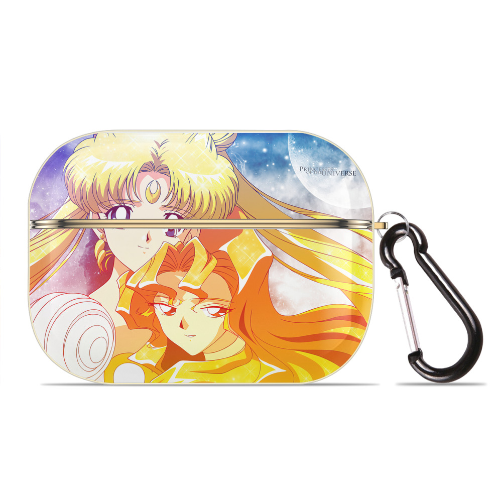 （画像用） 美少女戦士セーラームーン Sailor Moon 【AirPods Pro用】ハードシェル保護ケース｜耐衝撃・防指紋・カラビナ付き商品仕様