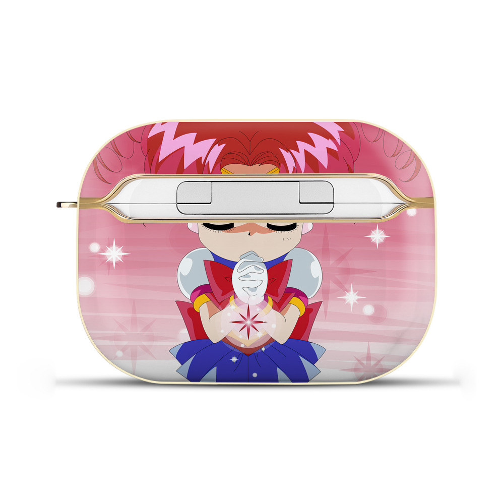 （画像用） 美少女戦士セーラームーン Sailor Moon 【AirPods Pro用】ハードシェル保護ケース｜耐衝撃・防指紋・カラビナ付き商品仕様