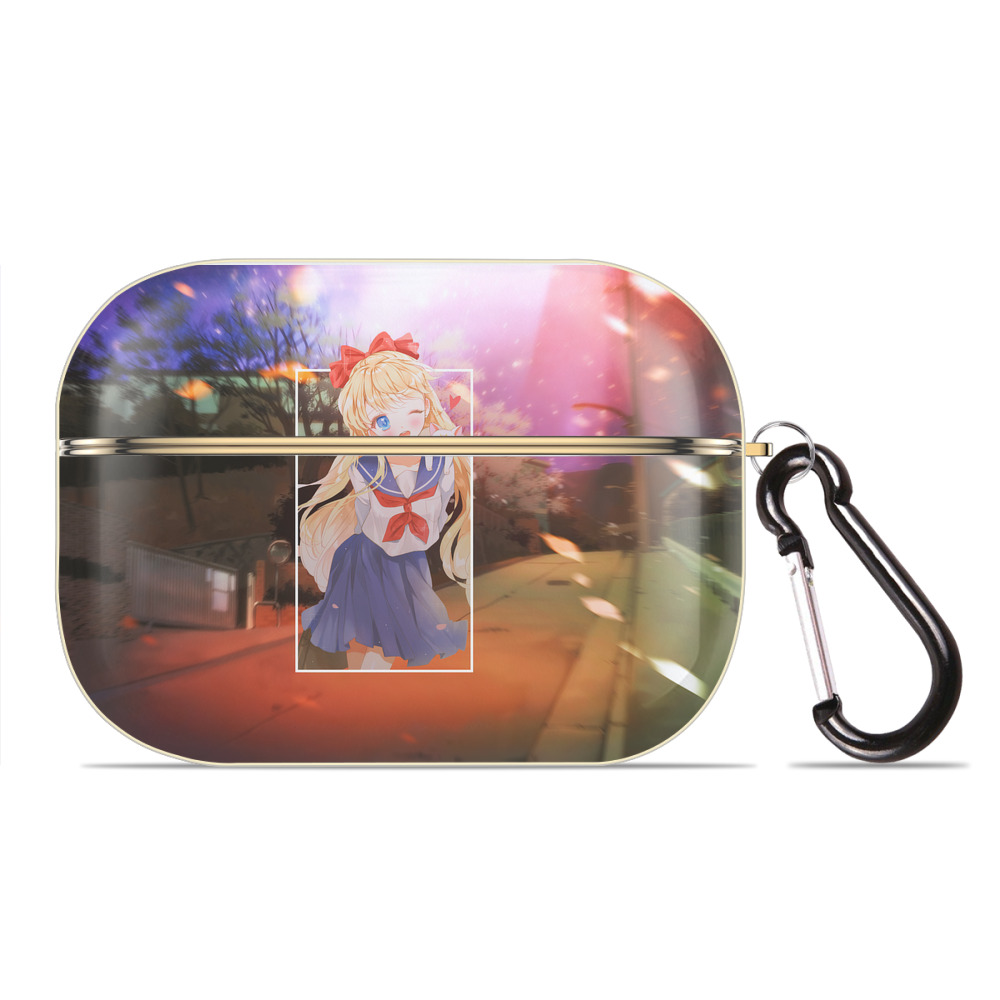 （画像用） 美少女戦士セーラームーン Sailor Moon 【AirPods Pro用】ハードシェル保護ケース｜耐衝撃・防指紋・カラビナ付き商品仕様