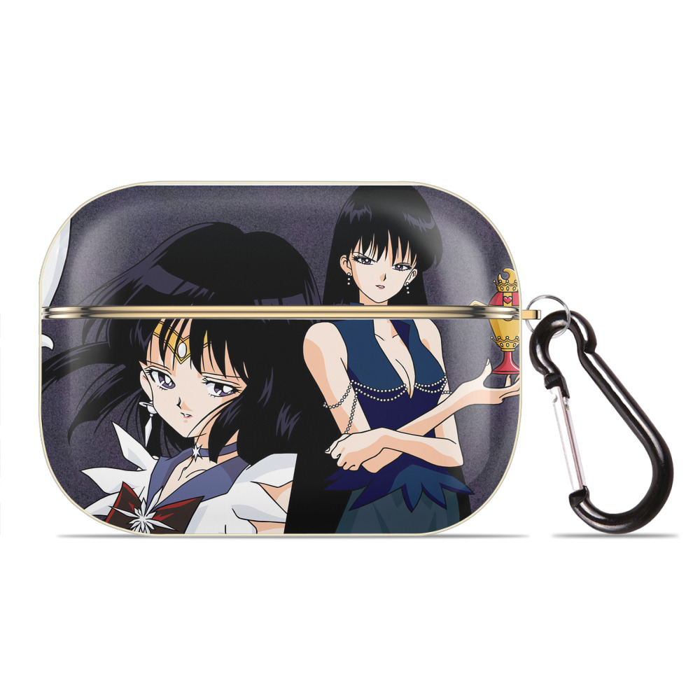 （画像用） 美少女戦士セーラームーン Sailor Moon 【AirPods Pro用】ハードシェル保護ケース｜耐衝撃・防指紋・カラビナ付き商品仕様