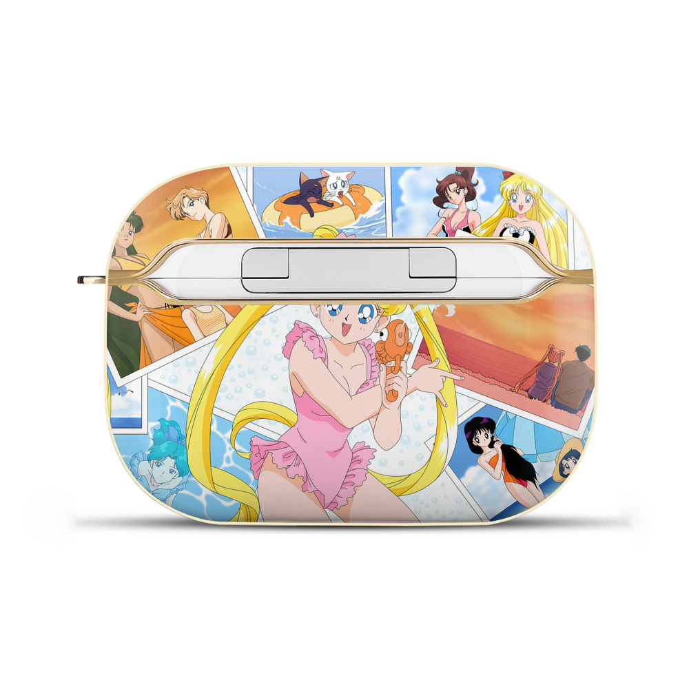 （画像用） 美少女戦士セーラームーン Sailor Moon 【AirPods Pro用】ハードシェル保護ケース｜耐衝撃・防指紋・カラビナ付き商品仕様