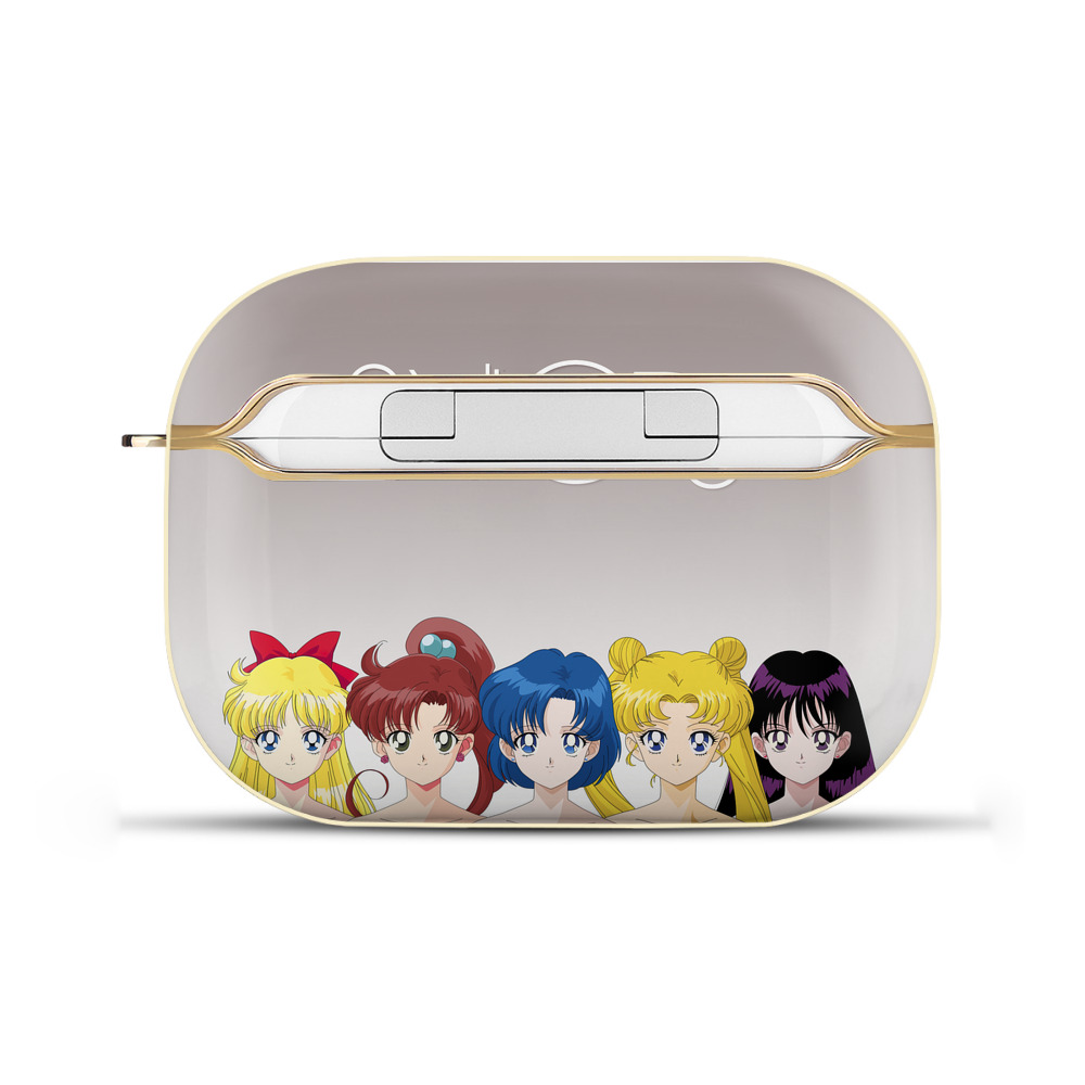 （画像用） 美少女戦士セーラームーン Sailor Moon 【AirPods Pro用】ハードシェル保護ケース｜耐衝撃・防指紋・カラビナ付き商品仕様