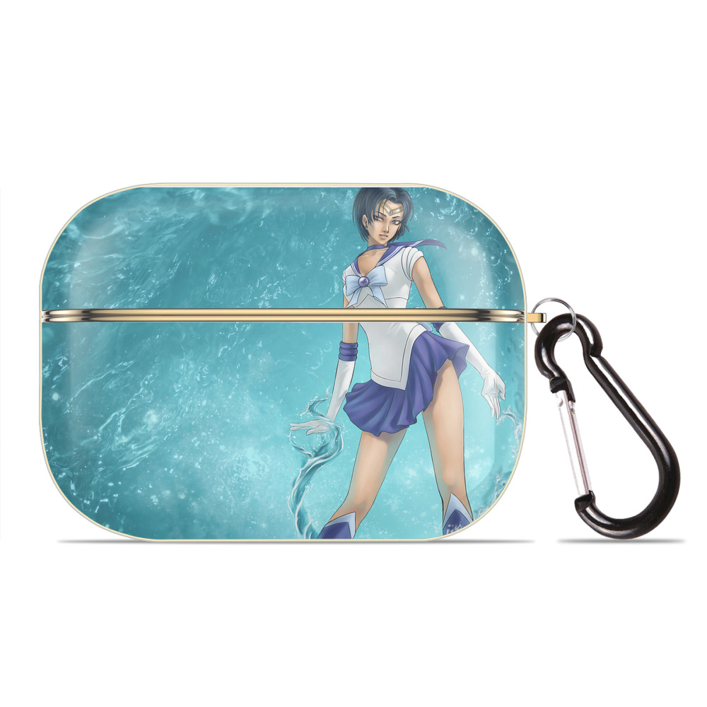（画像用） 美少女戦士セーラームーン Sailor Moon 【AirPods Pro用】ハードシェル保護ケース｜耐衝撃・防指紋・カラビナ付き商品仕様