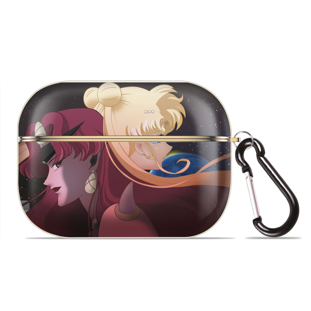 （画像用） 美少女戦士セーラームーン Sailor Moon 【AirPods Pro用】ハードシェル保護ケース｜耐衝撃・防指紋・カラビナ付き商品仕様
