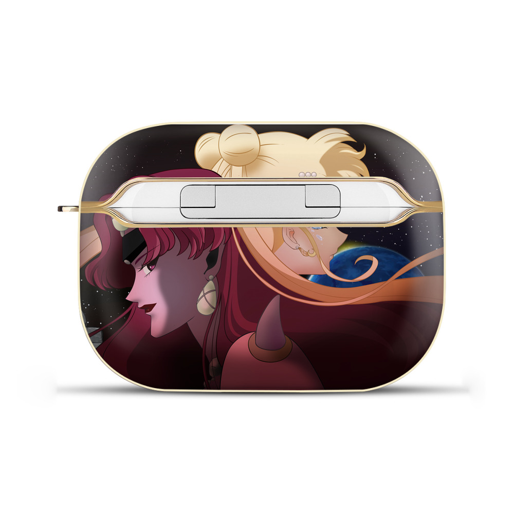 （画像用） 美少女戦士セーラームーン Sailor Moon 【AirPods Pro用】ハードシェル保護ケース｜耐衝撃・防指紋・カラビナ付き商品仕様
