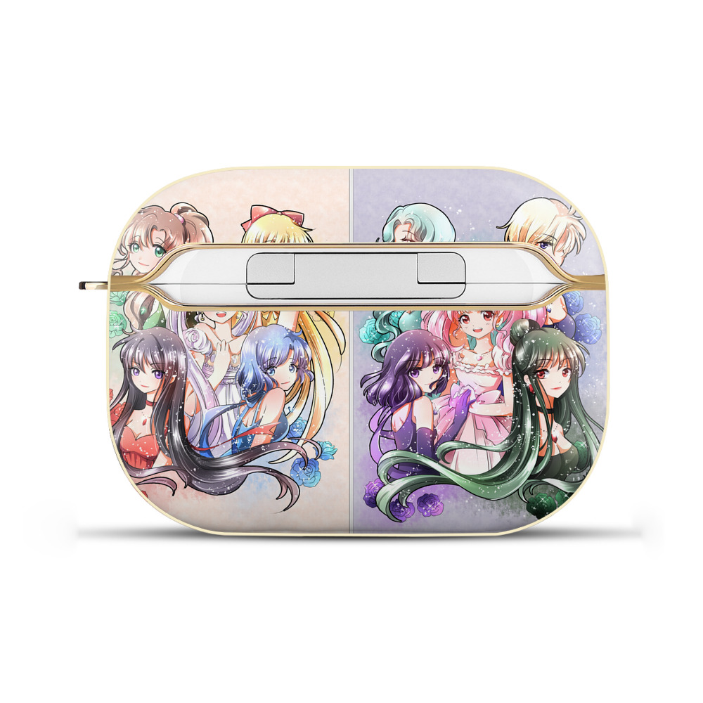 （画像用） 美少女戦士セーラームーン Sailor Moon 【AirPods Pro用】ハードシェル保護ケース｜耐衝撃・防指紋・カラビナ付き商品仕様