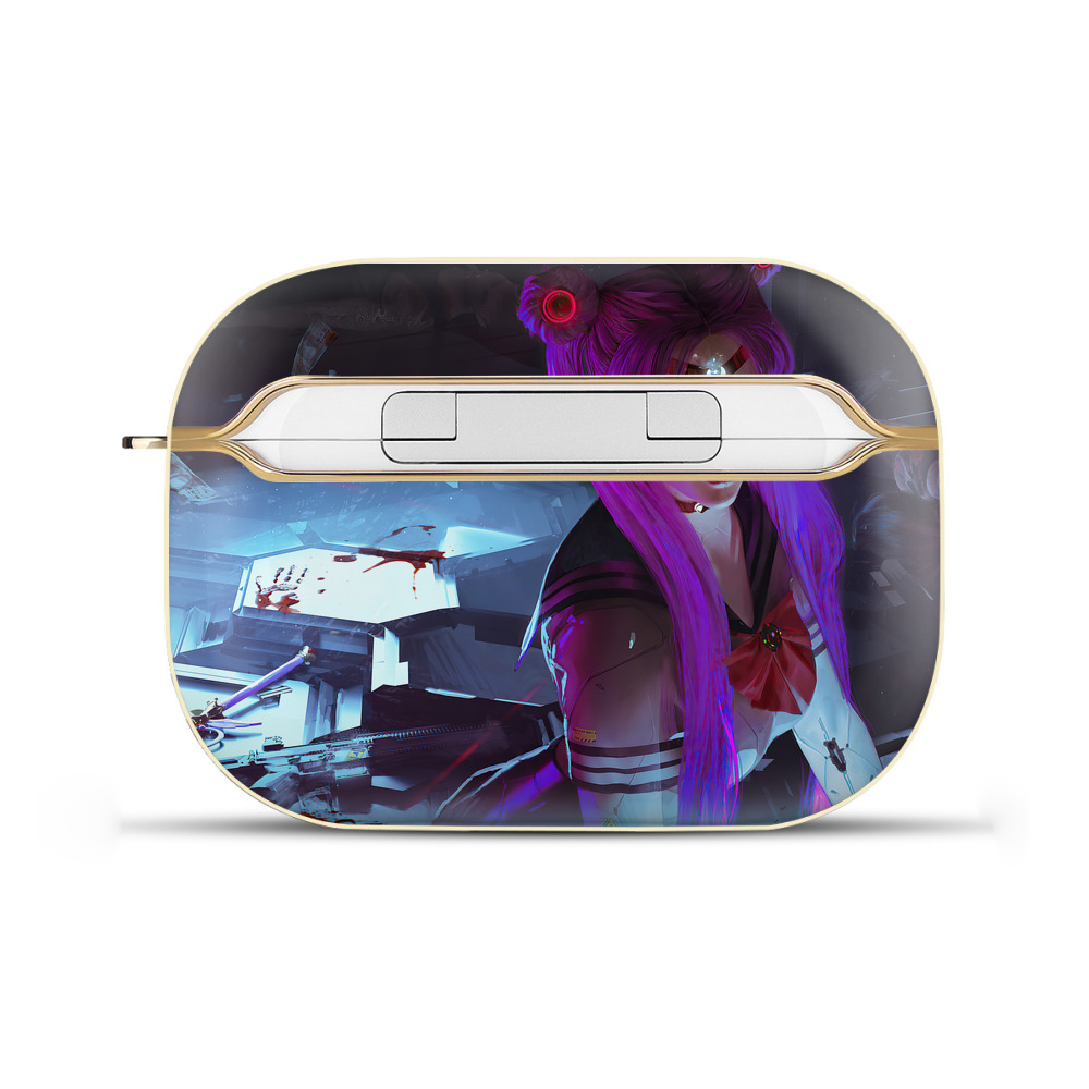 （画像用） 美少女戦士セーラームーン Sailor Moon 【AirPods Pro用】ハードシェル保護ケース｜耐衝撃・防指紋・カラビナ付き商品仕様
