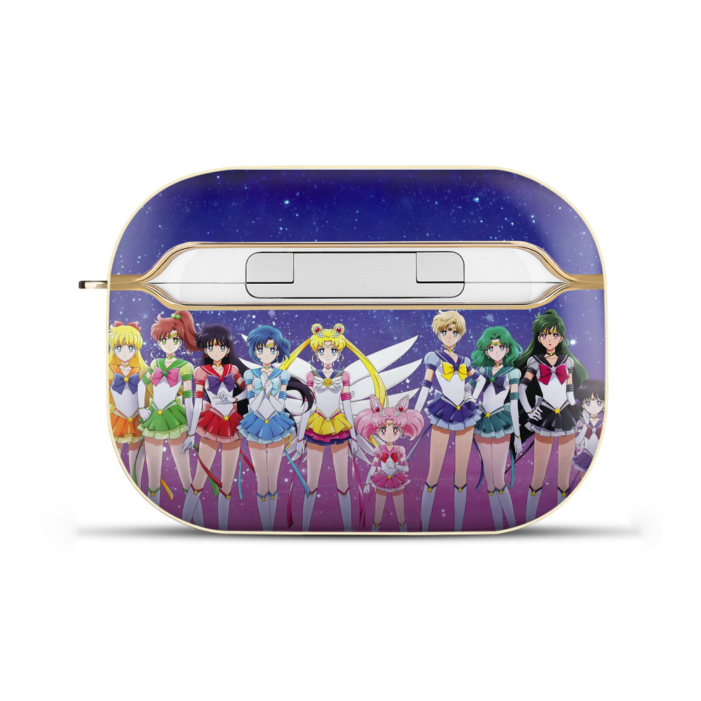 （画像用） 美少女戦士セーラームーン Sailor Moon 【AirPods Pro用】ハードシェル保護ケース｜耐衝撃・防指紋・カラビナ付き商品仕様