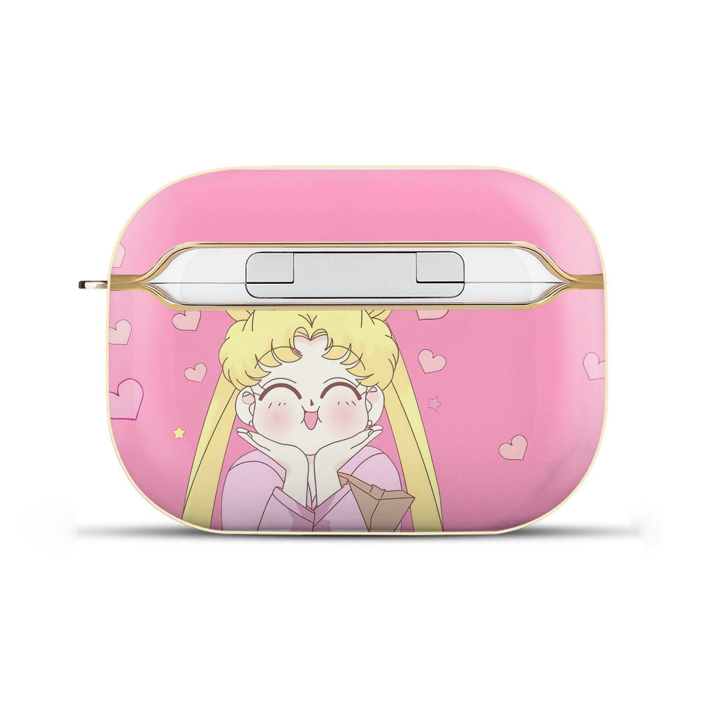 （画像用） 美少女戦士セーラームーン Sailor Moon 【AirPods Pro用】ハードシェル保護ケース｜耐衝撃・防指紋・カラビナ付き商品仕様