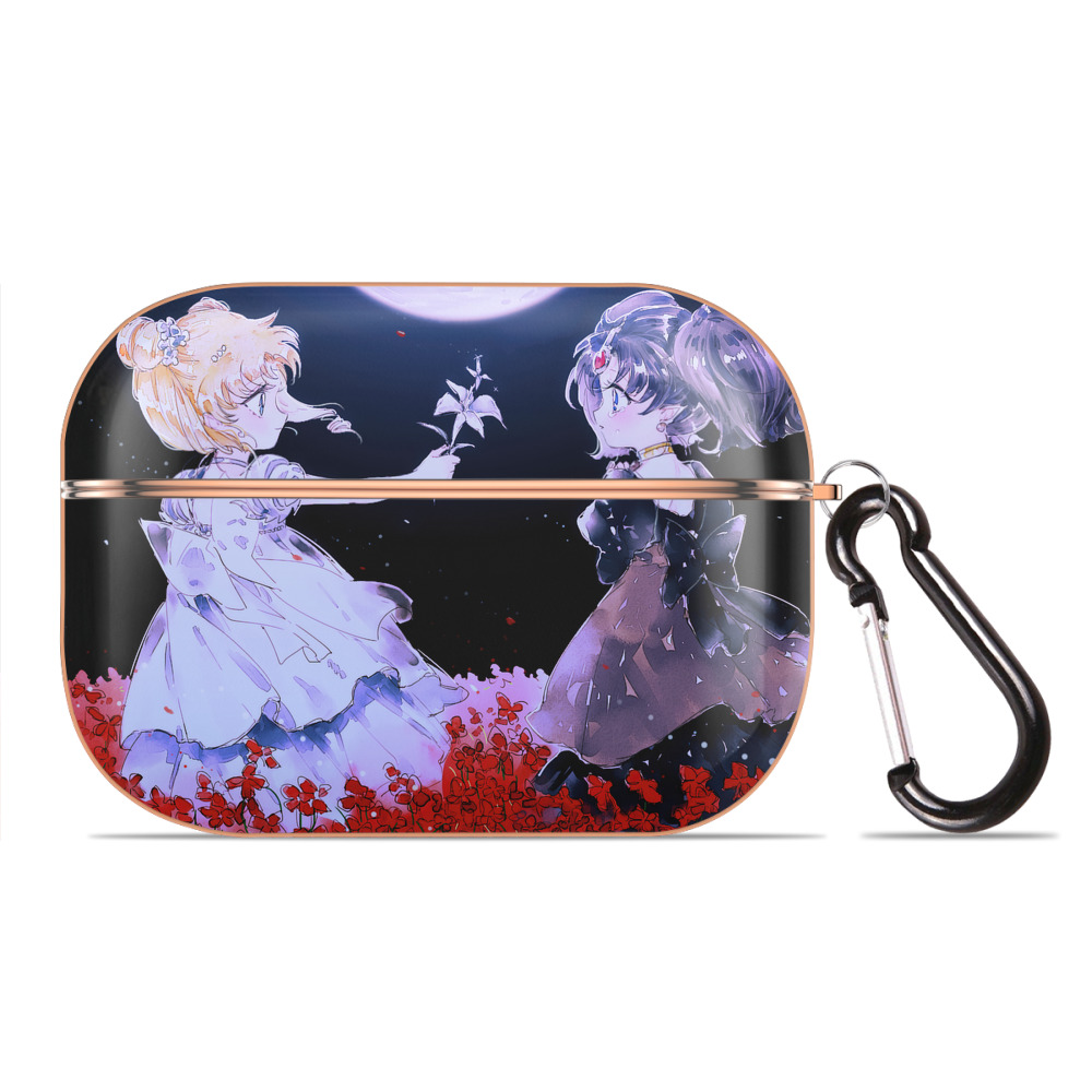 （画像用） 美少女戦士セーラームーン Sailor Moon 【AirPods Pro用】ハードシェル保護ケース｜耐衝撃・防指紋・カラビナ付き商品仕様