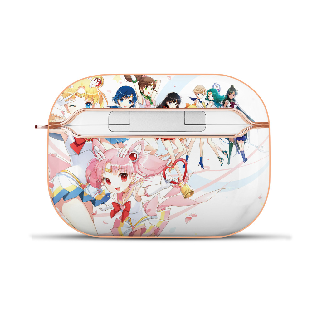 （画像用） 美少女戦士セーラームーン Sailor Moon 【AirPods Pro用】ハードシェル保護ケース｜耐衝撃・防指紋・カラビナ付き商品仕様
