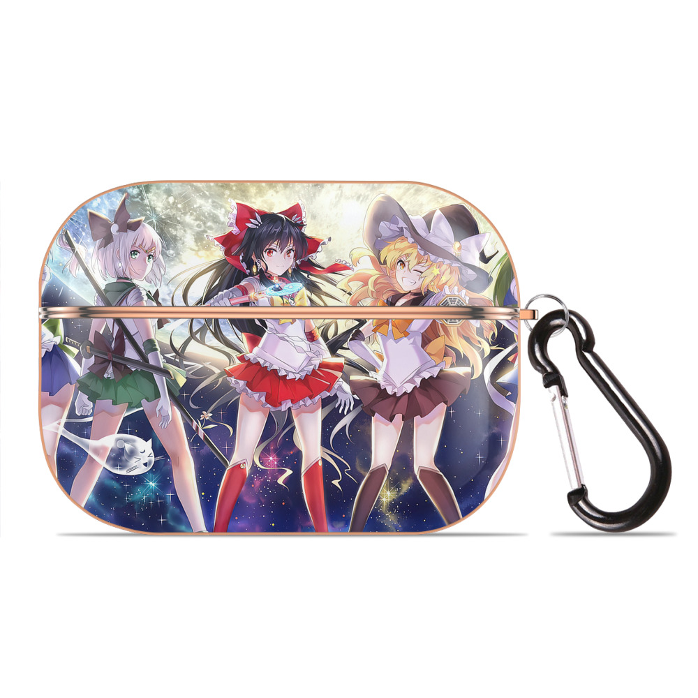 （画像用） 美少女戦士セーラームーン Sailor Moon 【AirPods Pro用】ハードシェル保護ケース｜耐衝撃・防指紋・カラビナ付き商品仕様