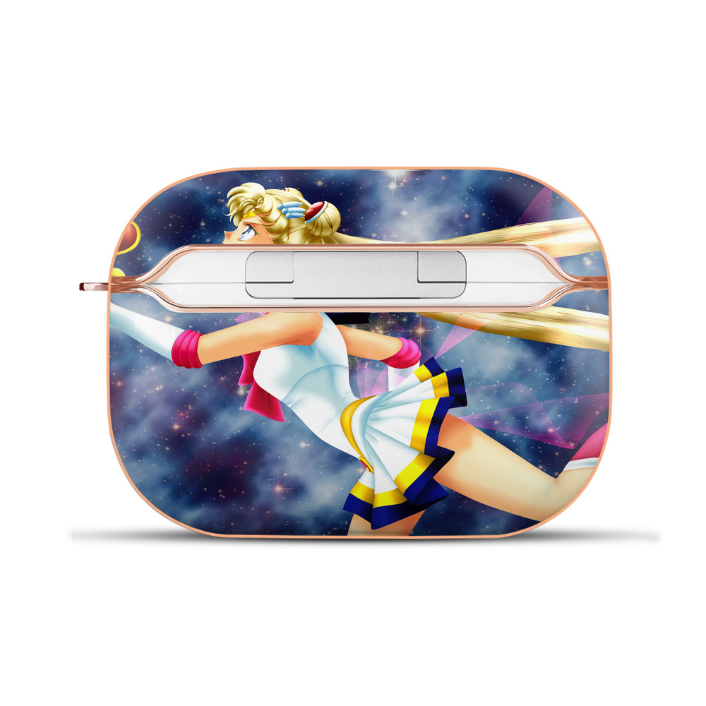 （画像用） 美少女戦士セーラームーン Sailor Moon 【AirPods Pro用】ハードシェル保護ケース｜耐衝撃・防指紋・カラビナ付き商品仕様