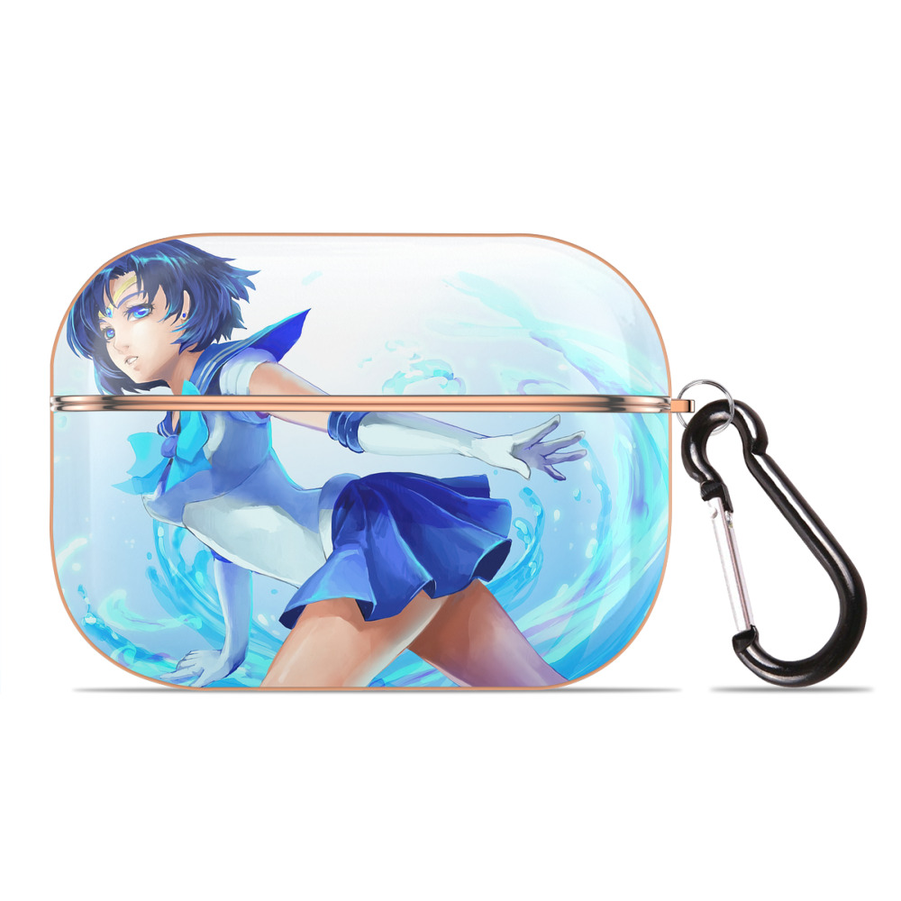 （画像用） 美少女戦士セーラームーン Sailor Moon 【AirPods Pro用】ハードシェル保護ケース｜耐衝撃・防指紋・カラビナ付き商品仕様
