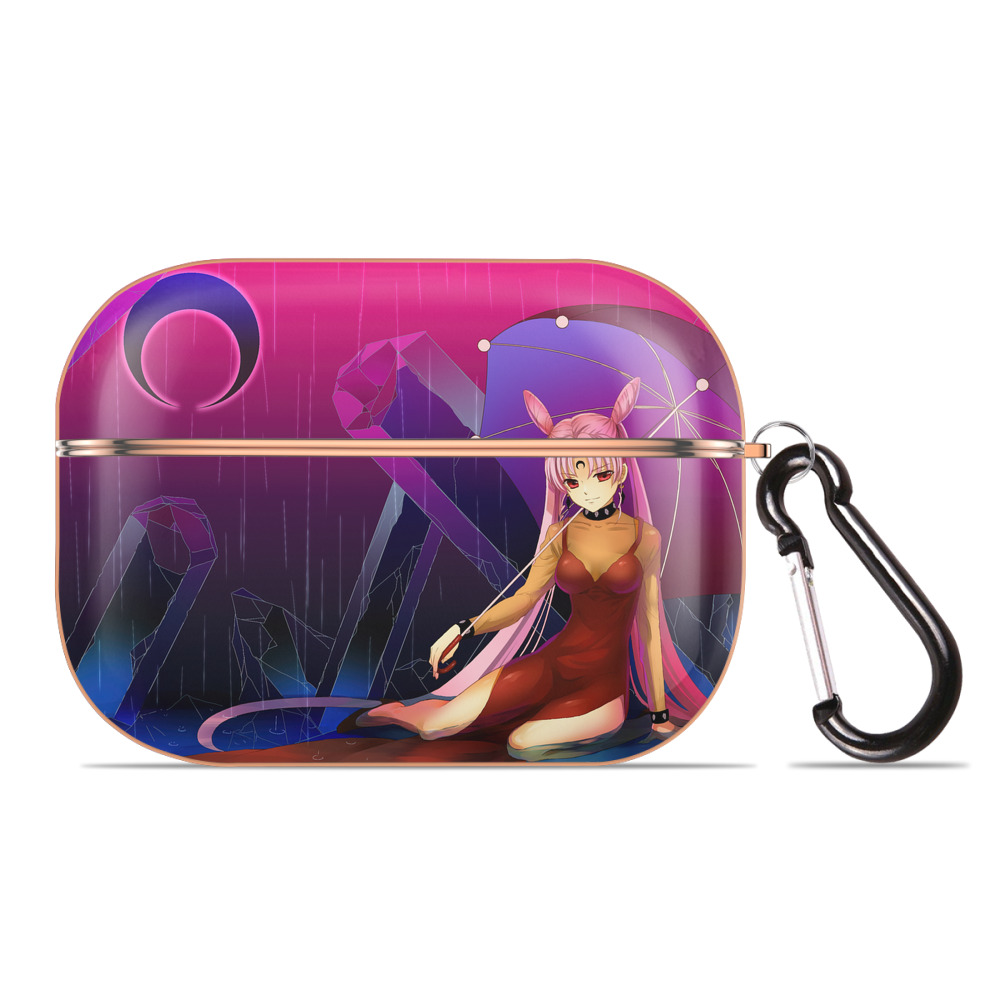 （画像用） 美少女戦士セーラームーン Sailor Moon 【AirPods Pro用】ハードシェル保護ケース｜耐衝撃・防指紋・カラビナ付き商品仕様
