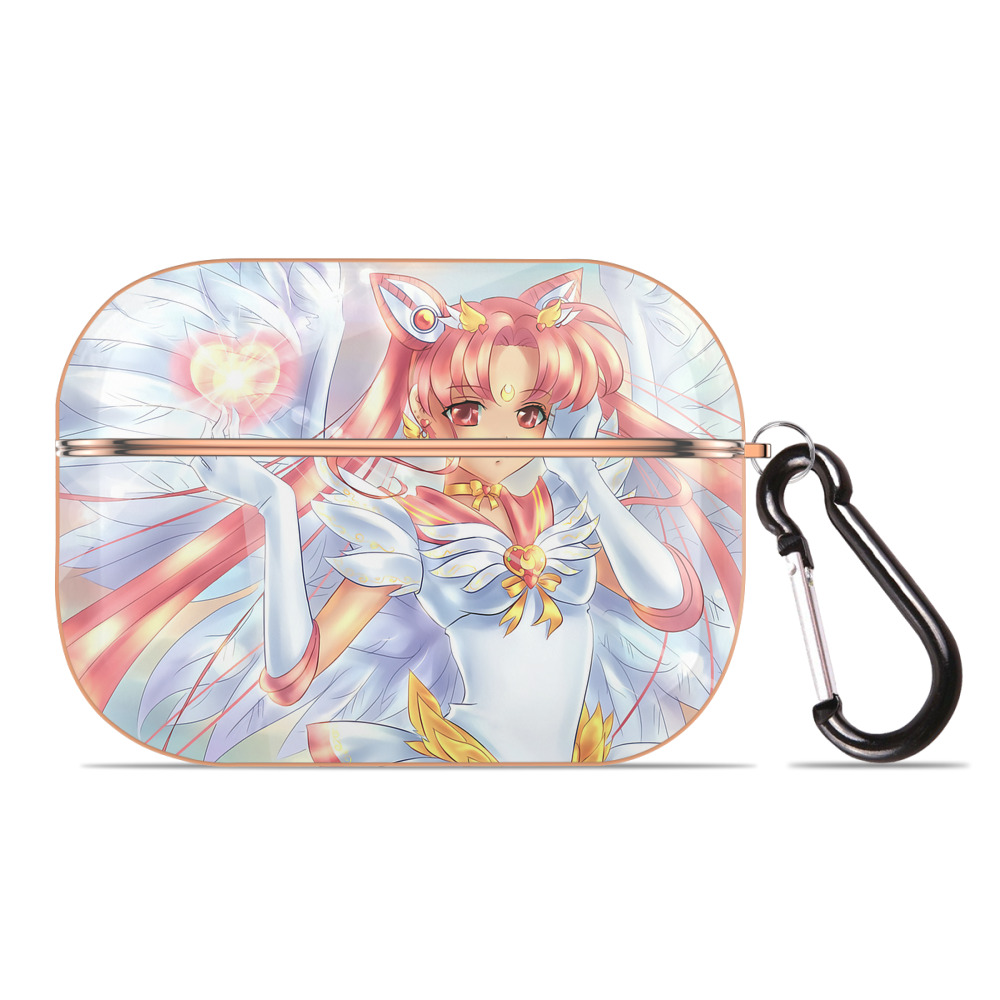 （画像用） 美少女戦士セーラームーン Sailor Moon 【AirPods Pro用】ハードシェル保護ケース｜耐衝撃・防指紋・カラビナ付き商品仕様