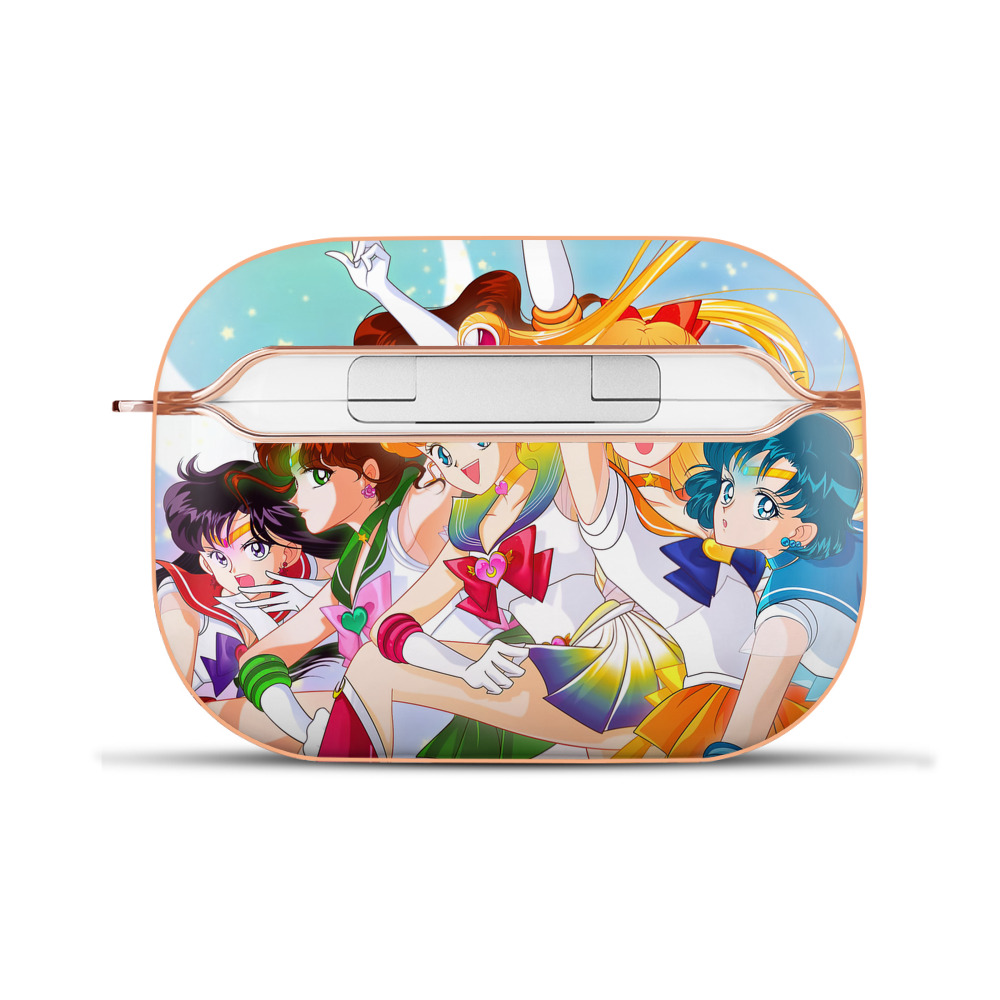 （画像用） 美少女戦士セーラームーン Sailor Moon 【AirPods Pro用】ハードシェル保護ケース｜耐衝撃・防指紋・カラビナ付き商品仕様