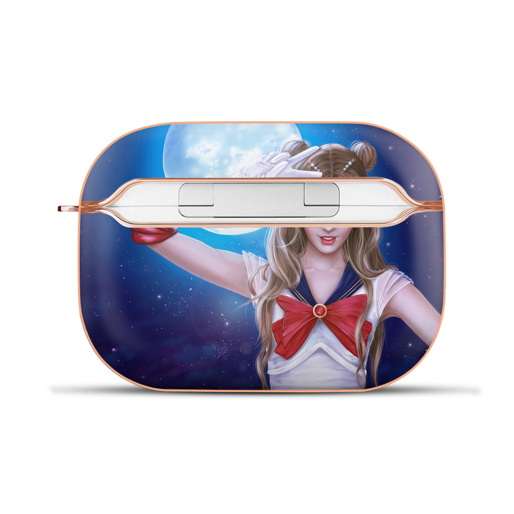 （画像用） 美少女戦士セーラームーン Sailor Moon 【AirPods Pro用】ハードシェル保護ケース｜耐衝撃・防指紋・カラビナ付き商品仕様