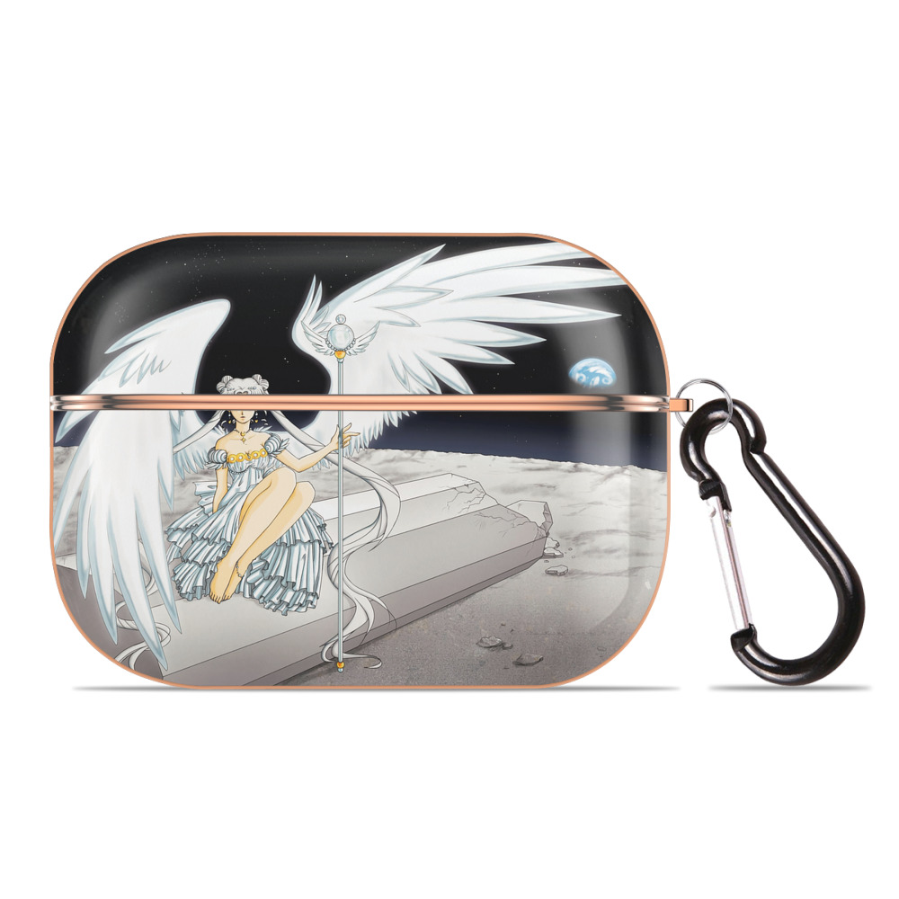 （画像用） 美少女戦士セーラームーン Sailor Moon 【AirPods Pro用】ハードシェル保護ケース｜耐衝撃・防指紋・カラビナ付き商品仕様