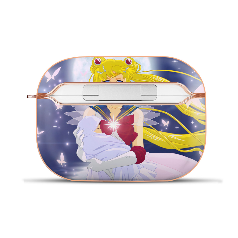 （画像用） 美少女戦士セーラームーン Sailor Moon 【AirPods Pro用】ハードシェル保護ケース｜耐衝撃・防指紋・カラビナ付き商品仕様
