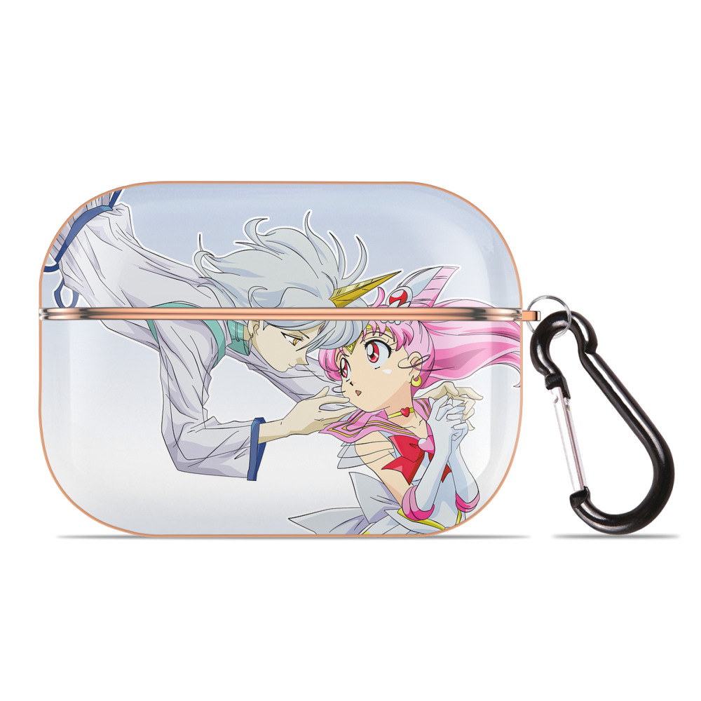 （画像用） 美少女戦士セーラームーン Sailor Moon 【AirPods Pro用】ハードシェル保護ケース｜耐衝撃・防指紋・カラビナ付き商品仕様