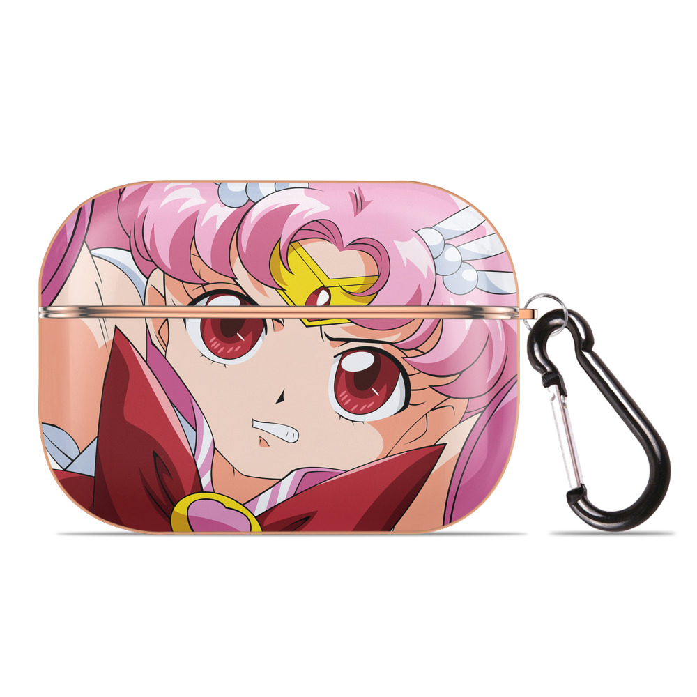 （画像用） 美少女戦士セーラームーン Sailor Moon 【AirPods Pro用】ハードシェル保護ケース｜耐衝撃・防指紋・カラビナ付き商品仕様