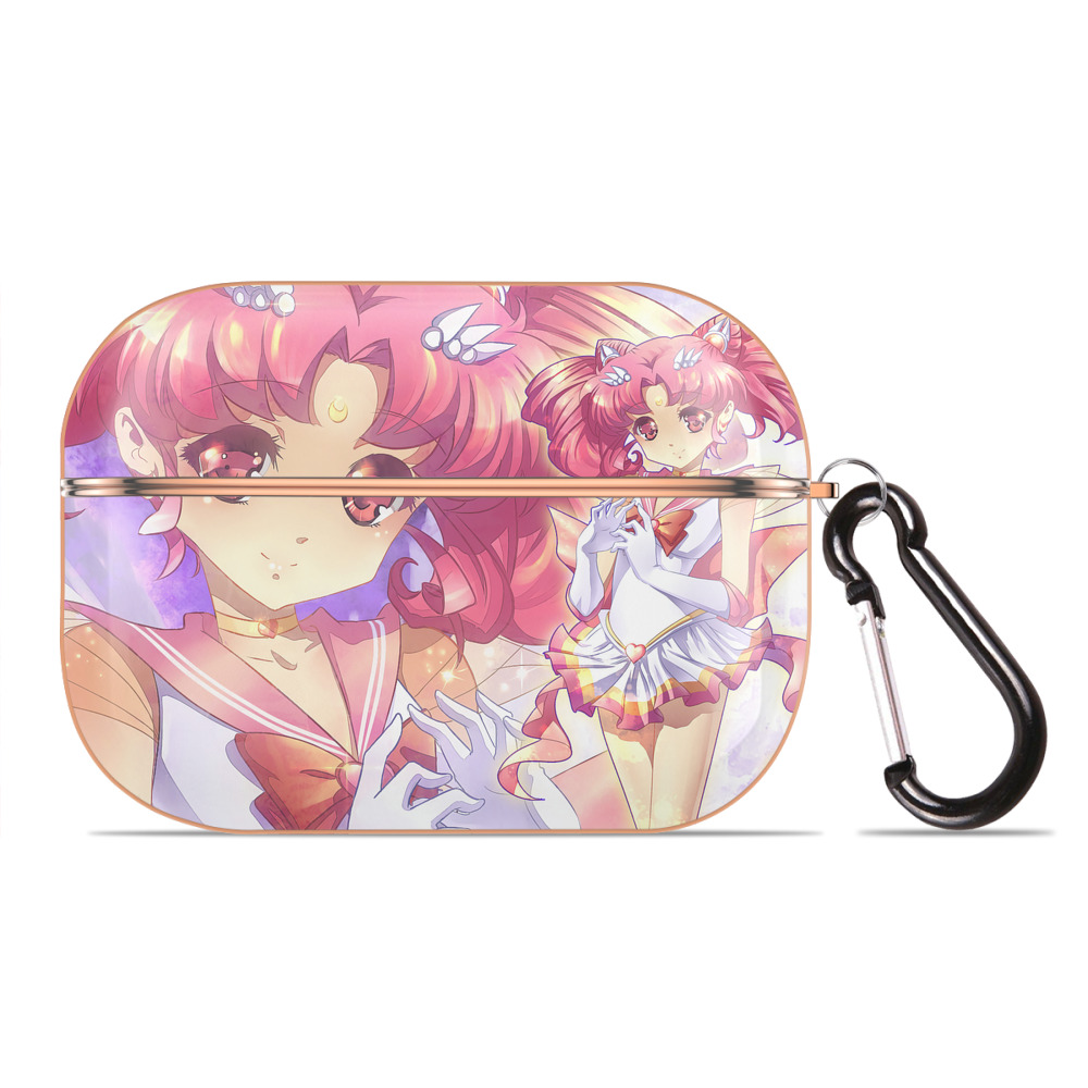（画像用） 美少女戦士セーラームーン Sailor Moon 【AirPods Pro用】ハードシェル保護ケース｜耐衝撃・防指紋・カラビナ付き商品仕様