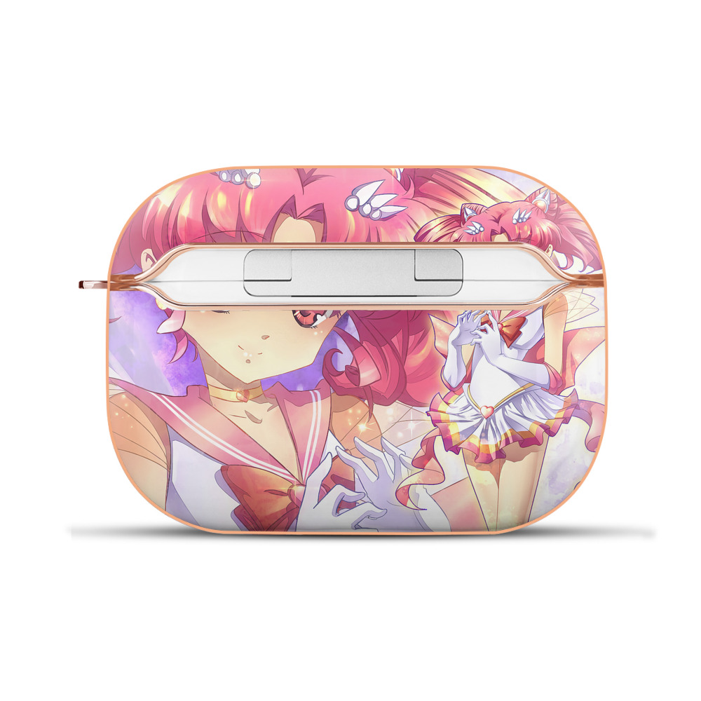 （画像用） 美少女戦士セーラームーン Sailor Moon 【AirPods Pro用】ハードシェル保護ケース｜耐衝撃・防指紋・カラビナ付き商品仕様