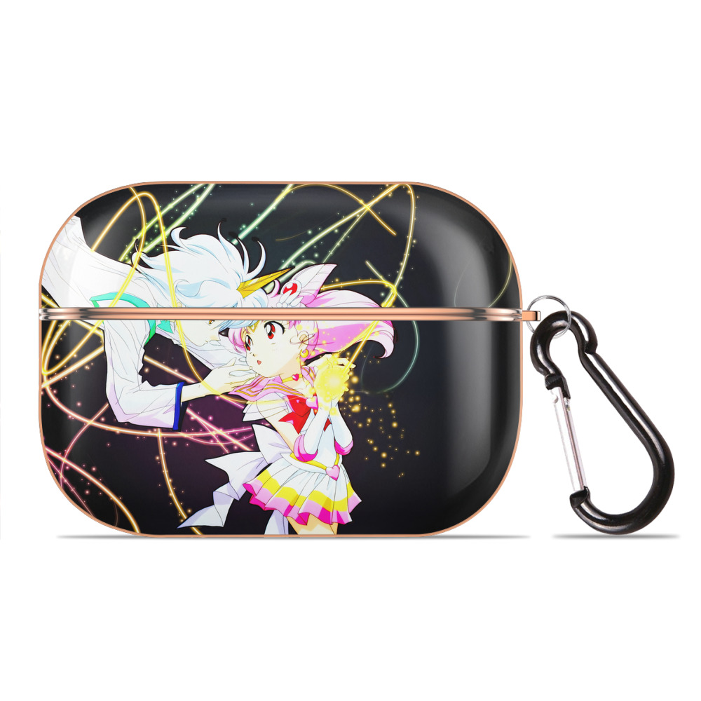 （画像用） 美少女戦士セーラームーン Sailor Moon 【AirPods Pro用】ハードシェル保護ケース｜耐衝撃・防指紋・カラビナ付き商品仕様