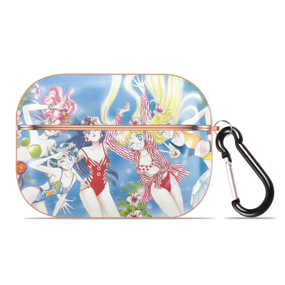 （画像用） 美少女戦士セーラームーン Sailor Moon 【AirPods Pro用】ハードシェル保護ケース｜耐衝撃・防指紋・カラビナ付き商品仕様