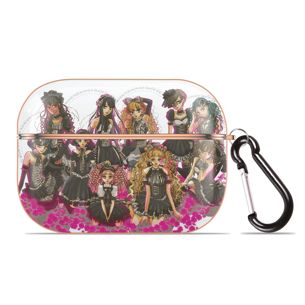 （画像用） 美少女戦士セーラームーン Sailor Moon 【AirPods Pro用】ハードシェル保護ケース｜耐衝撃・防指紋・カラビナ付き商品仕様