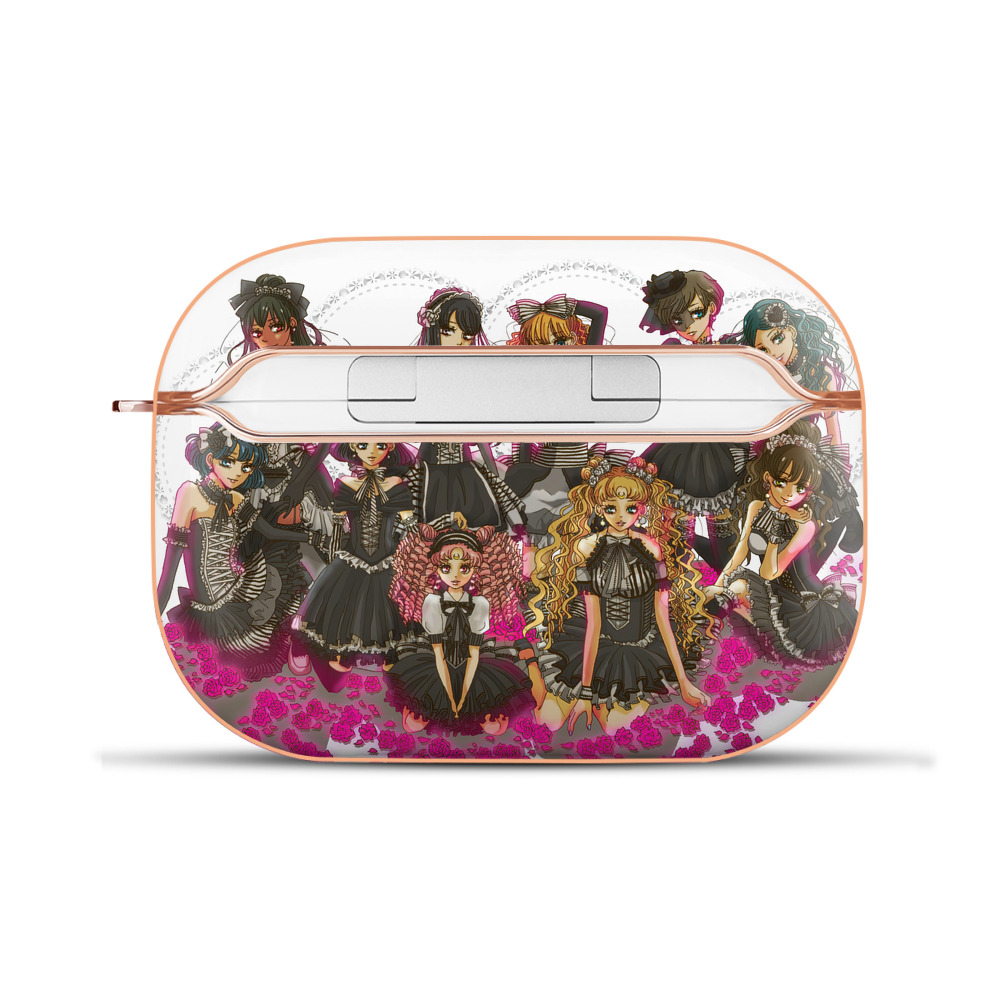 （画像用） 美少女戦士セーラームーン Sailor Moon 【AirPods Pro用】ハードシェル保護ケース｜耐衝撃・防指紋・カラビナ付き商品仕様
