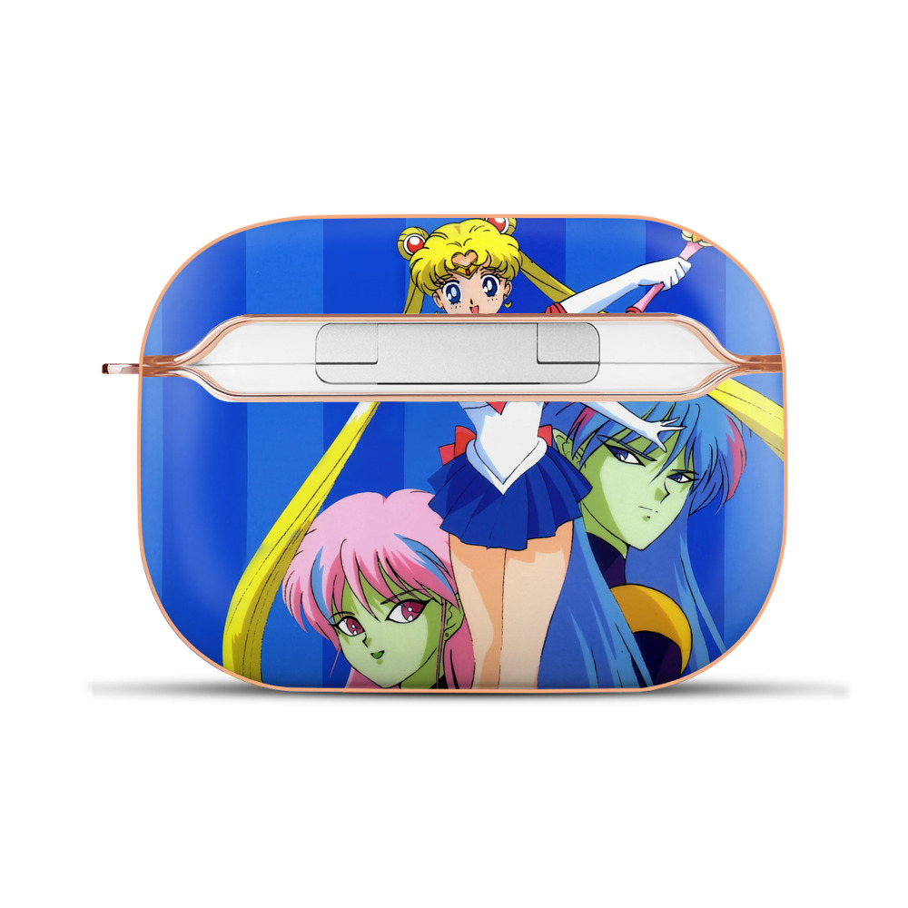 （画像用） 美少女戦士セーラームーン Sailor Moon 【AirPods Pro用】ハードシェル保護ケース｜耐衝撃・防指紋・カラビナ付き商品仕様
