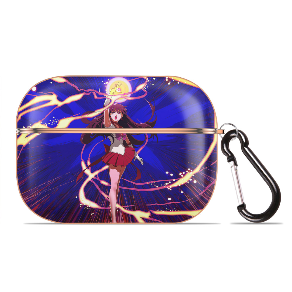 （画像用） 美少女戦士セーラームーン Sailor Moon 【AirPods Pro用】ハードシェル保護ケース｜耐衝撃・防指紋・カラビナ付き商品仕様