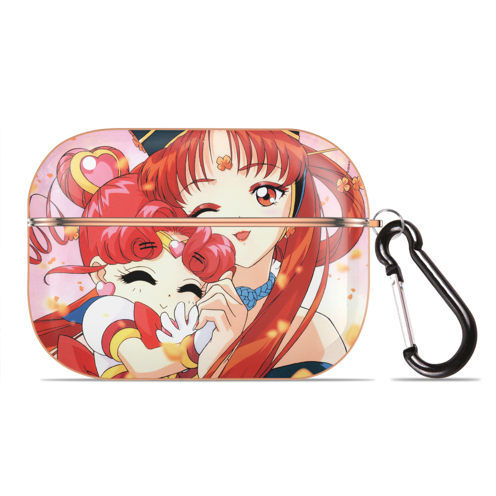 （画像用） 美少女戦士セーラームーン Sailor Moon 【AirPods Pro用】ハードシェル保護ケース｜耐衝撃・防指紋・カラビナ付き商品仕様