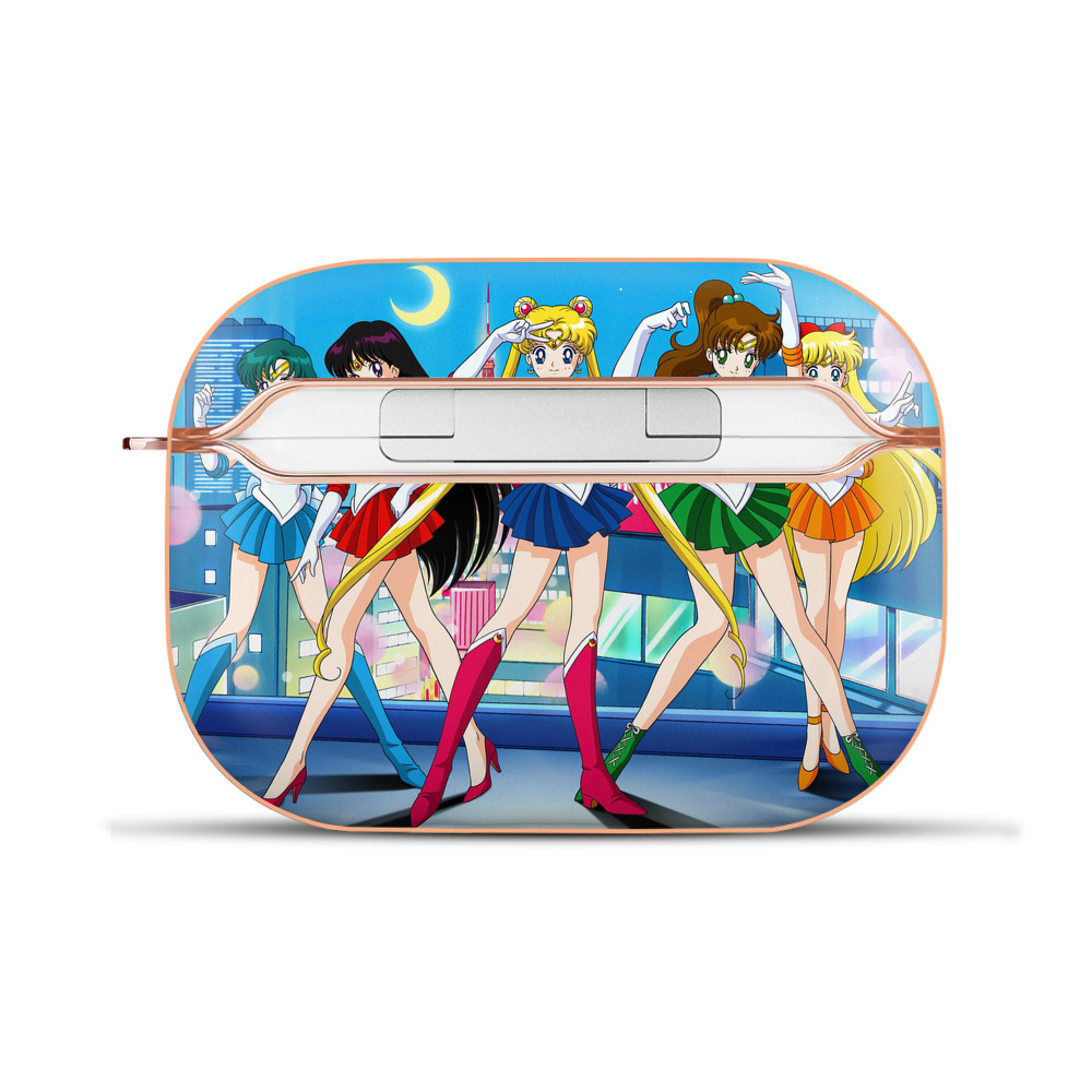 （画像用） 美少女戦士セーラームーン Sailor Moon 【AirPods Pro用】ハードシェル保護ケース｜耐衝撃・防指紋・カラビナ付き商品仕様