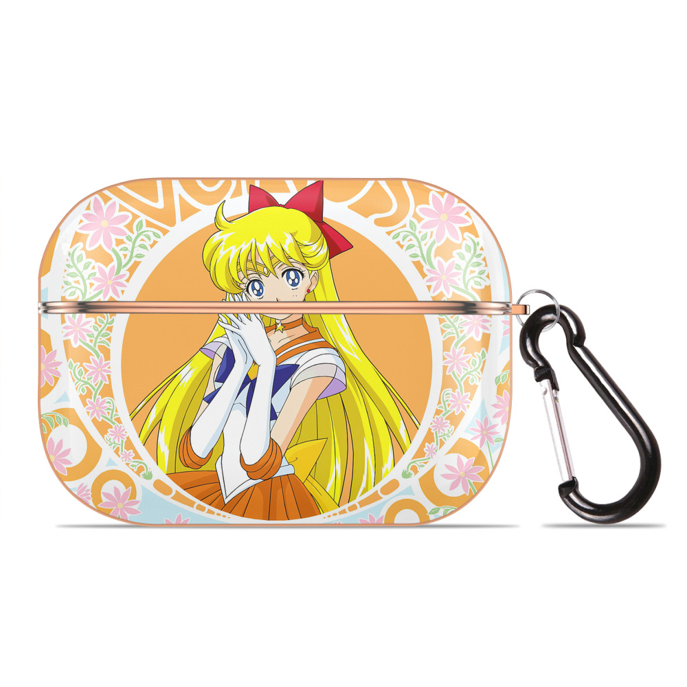 （画像用） 美少女戦士セーラームーン Sailor Moon 【AirPods Pro用】ハードシェル保護ケース｜耐衝撃・防指紋・カラビナ付き商品仕様