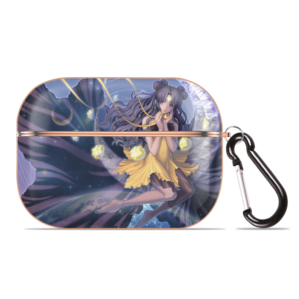 （画像用） 美少女戦士セーラームーン Sailor Moon 【AirPods Pro用】ハードシェル保護ケース｜耐衝撃・防指紋・カラビナ付き商品仕様