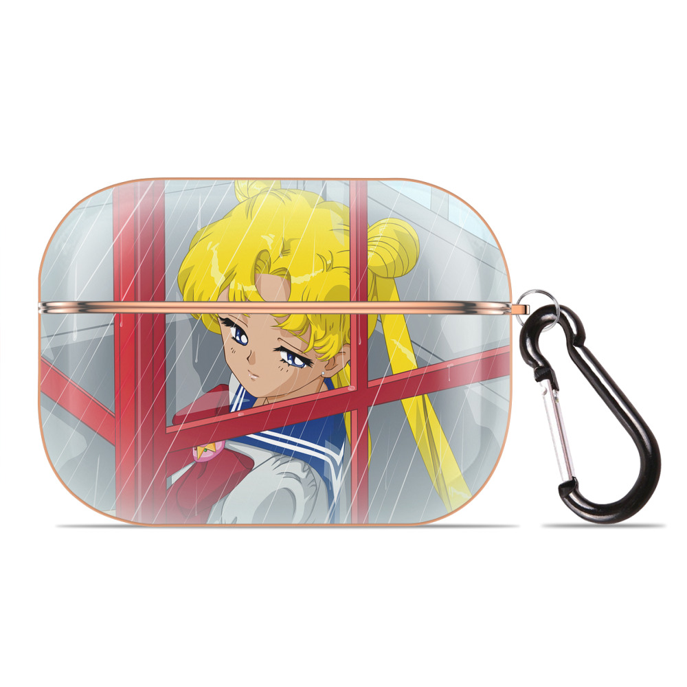 （画像用） 美少女戦士セーラームーン Sailor Moon 【AirPods Pro用】ハードシェル保護ケース｜耐衝撃・防指紋・カラビナ付き商品仕様