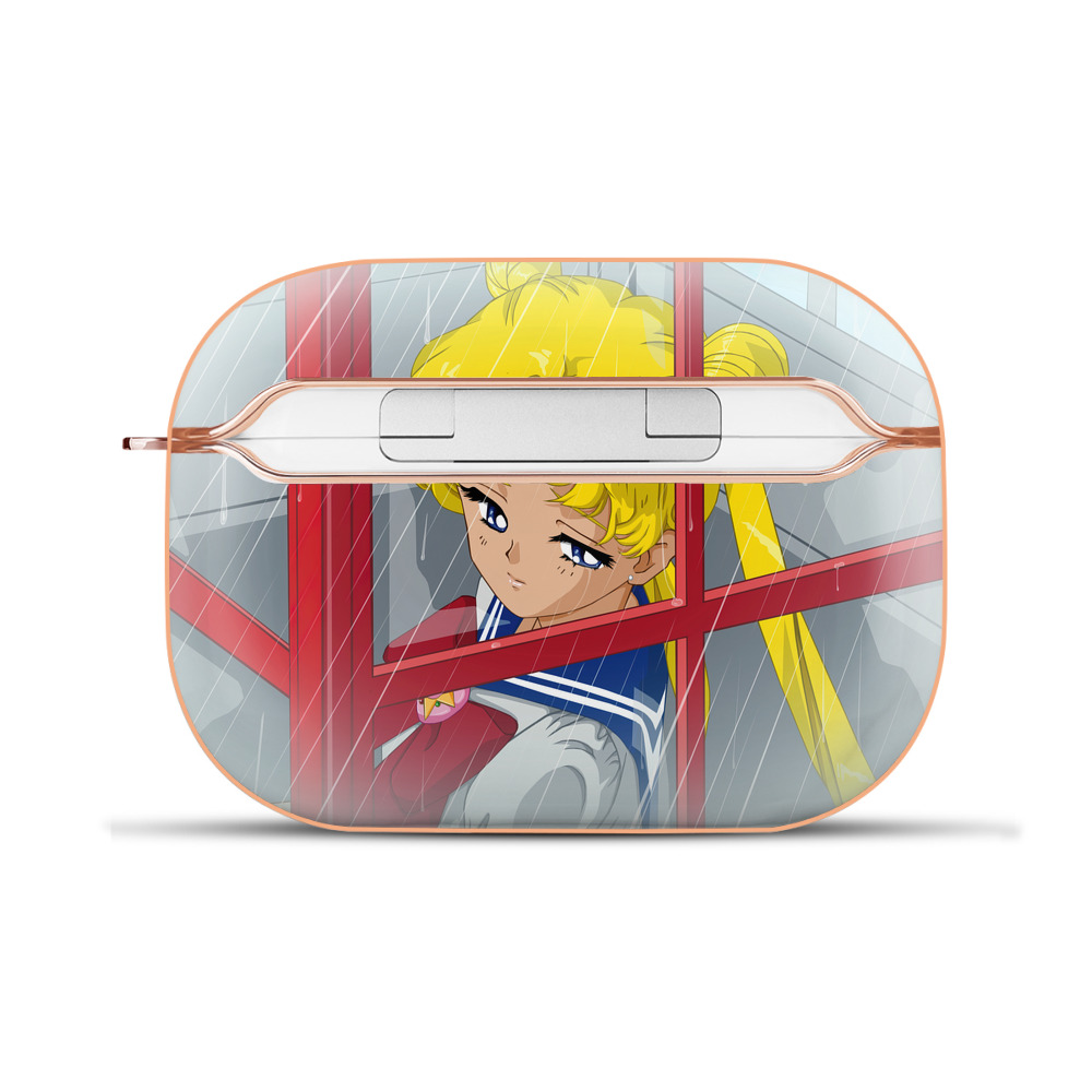 （画像用） 美少女戦士セーラームーン Sailor Moon 【AirPods Pro用】ハードシェル保護ケース｜耐衝撃・防指紋・カラビナ付き商品仕様